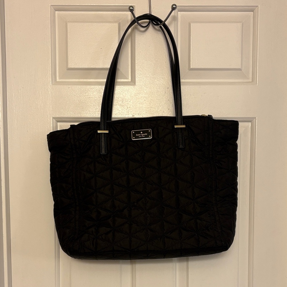 Kate Spade Quilted Nylon Tote Bag